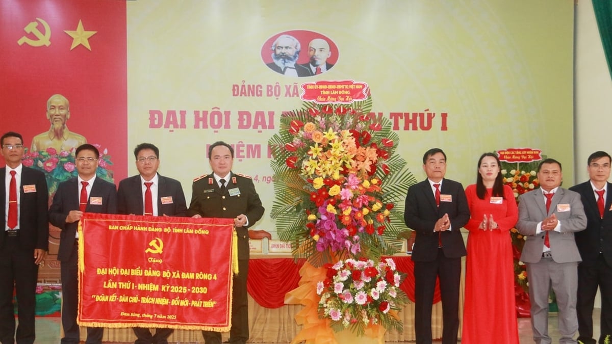 The 1st Congress of Dam Rong 4 Commune Party Committee, term 2025 - 2030