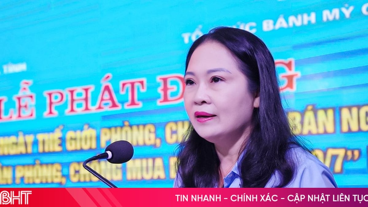 สตรีห่าติ๋ญตอบรับวัน “การป้องกันและปราบปรามการค้ามนุษย์ระดับชาติ”