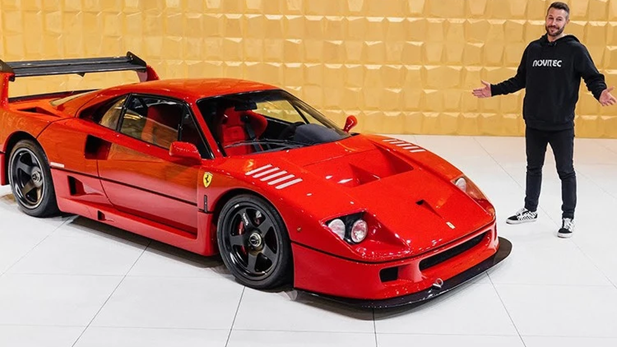 Это может быть самый дорогой суперкар Ferrari F40 на планете.