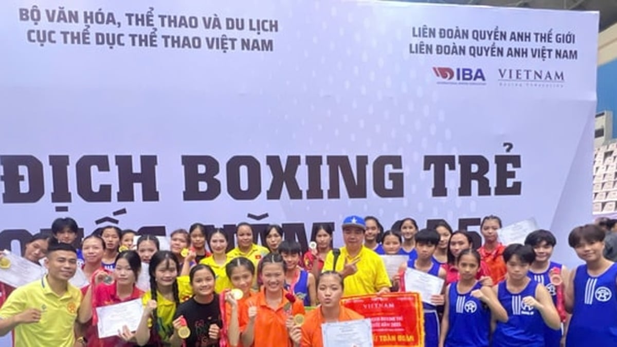 Hanoi won the first place in the National Youth Boxing Championship