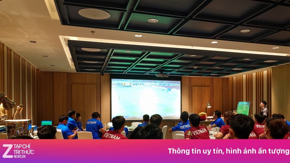 L'équipe U23 du Vietnam profite de l'occasion pour observer l'adversaire avant le match final