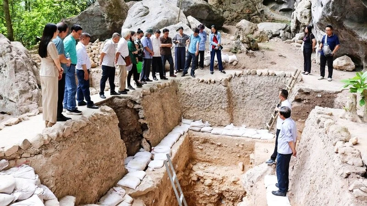 New discovery during the 6th excavation of Nguom Stone Roof site, 2025