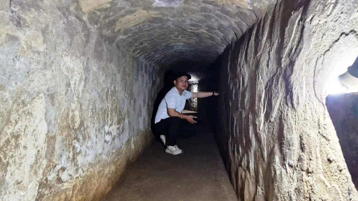 Une « forteresse » unique dans le sable de plus de 32 km de long