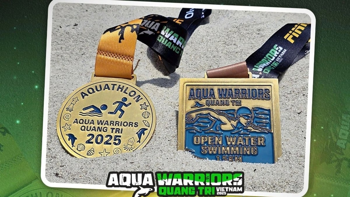 Aqua Warriors Quang Tri 2025 anuncia dúo de medallas exclusivo