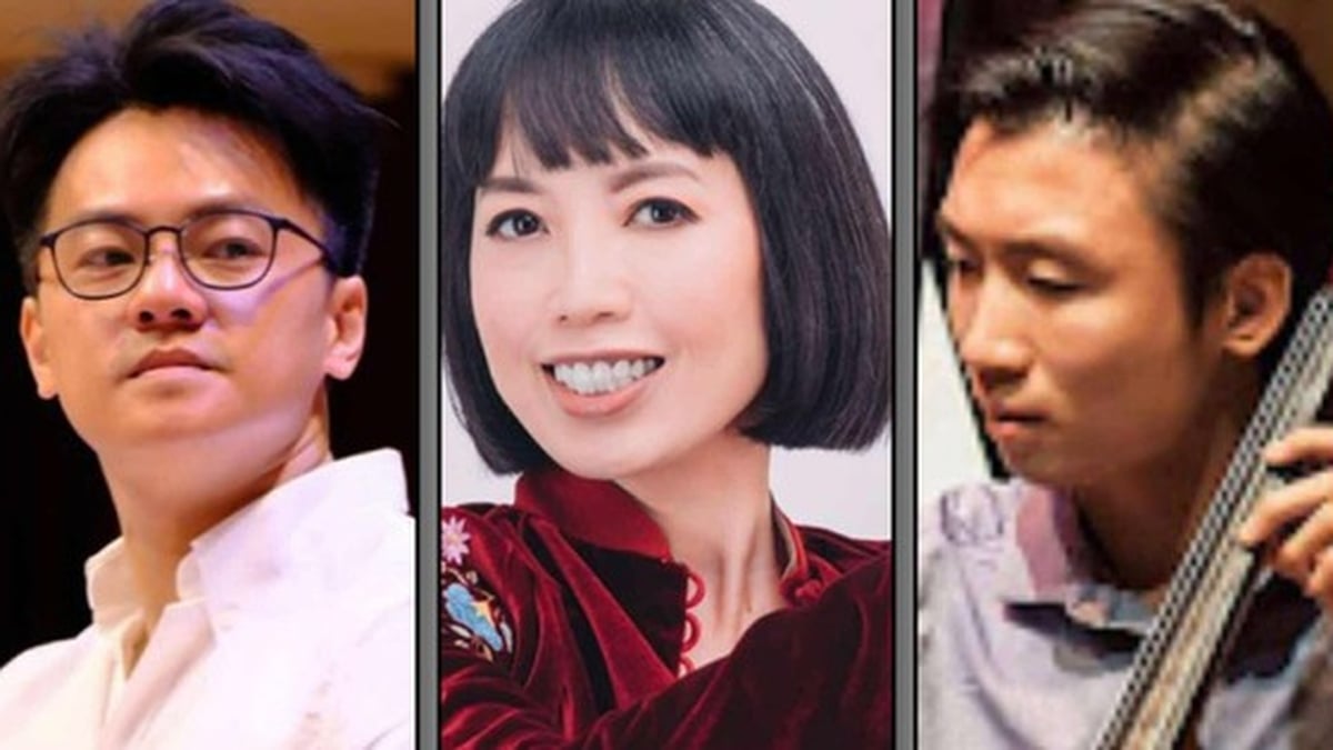 Bich Tra, Tran Nhat Minh y Phan Do Phuc se reúnen en el concierto de gala