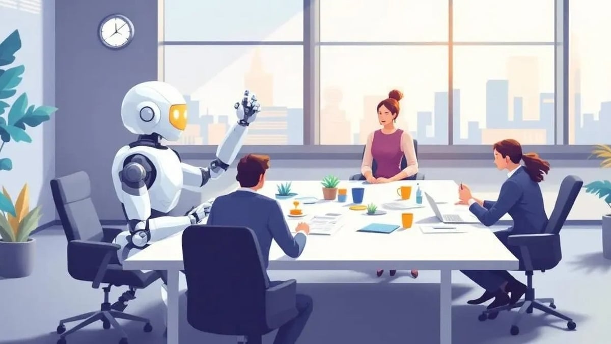 Office in 2025: Roofless office, AI colleagues