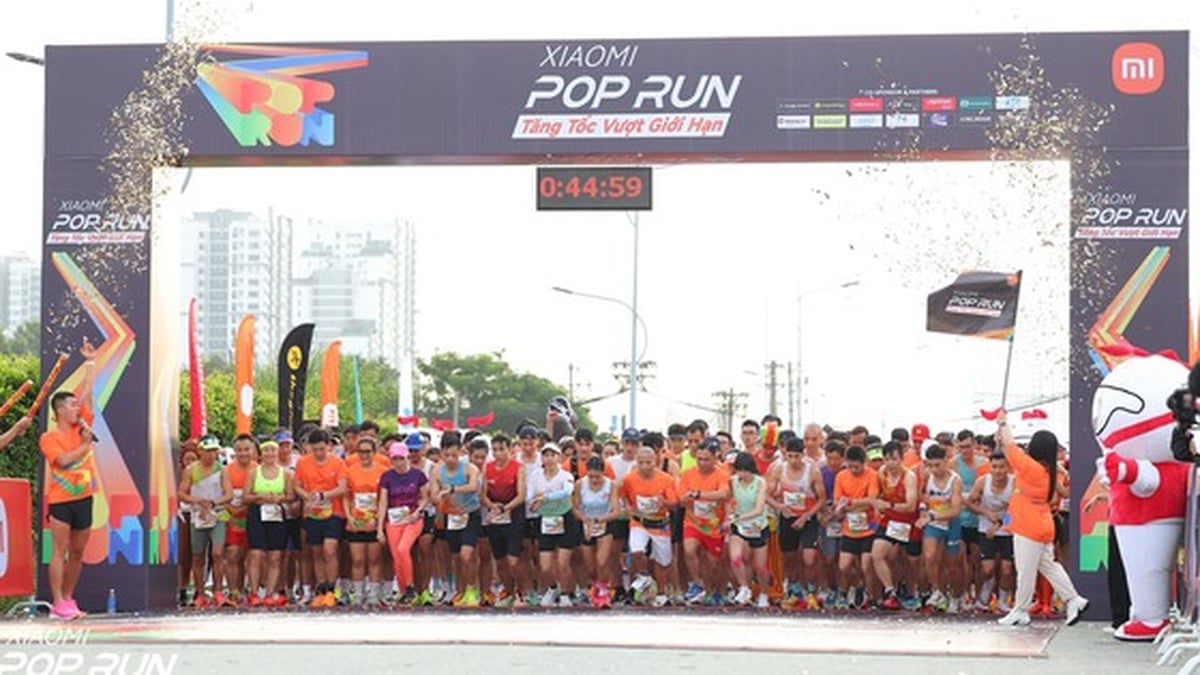 Xiaomi POP Run 2025 returns on a global scale, Vietnam makes an impressive presence