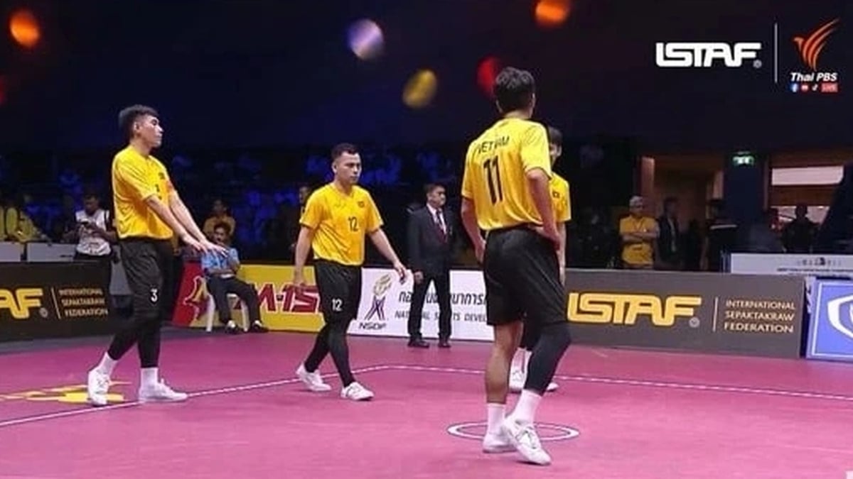 ベトナムのセパタクローが世界選手権で再び銀メダルを獲得