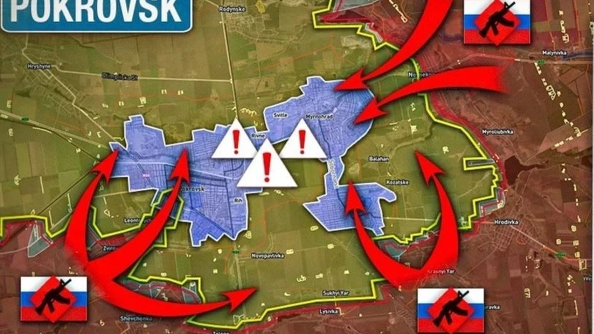 La táctica de "pinza de cerco" de Rusia en el campo de batalla en Ucrania