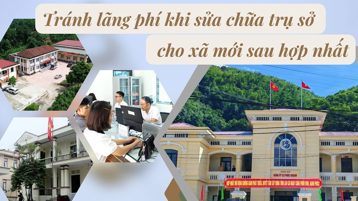 ជៀសវាងការខ្ជះខ្ជាយនៅពេលជួសជុលទីស្នាក់ការសម្រាប់ឃុំថ្មីបន្ទាប់ពីការរួមបញ្ចូលគ្នា