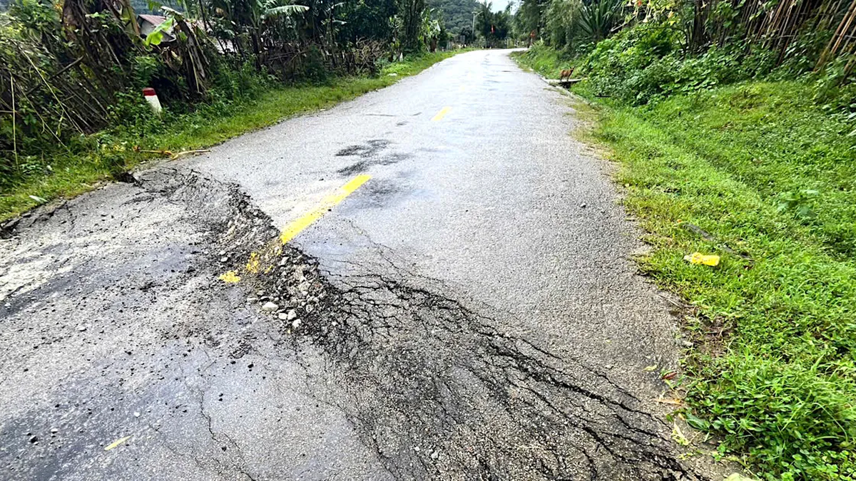 Quang Ngai : de nombreuses routes clés ont été érodées