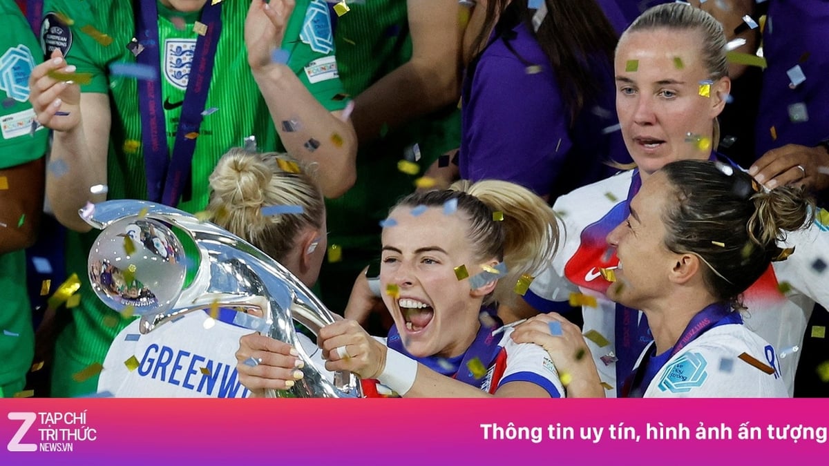 England women's team wins Euro 2025