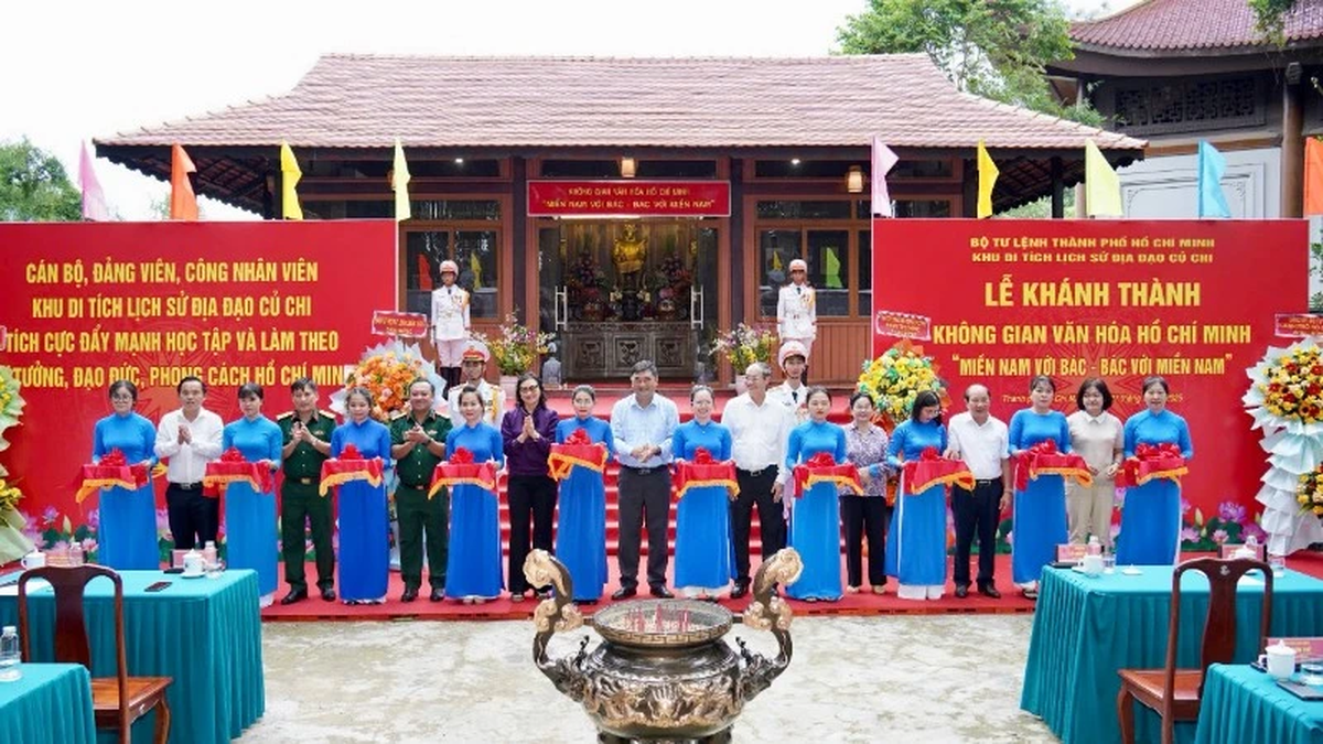 Inauguration of Ho Chi Minh Cultural Space at Cu Chi Tunnels