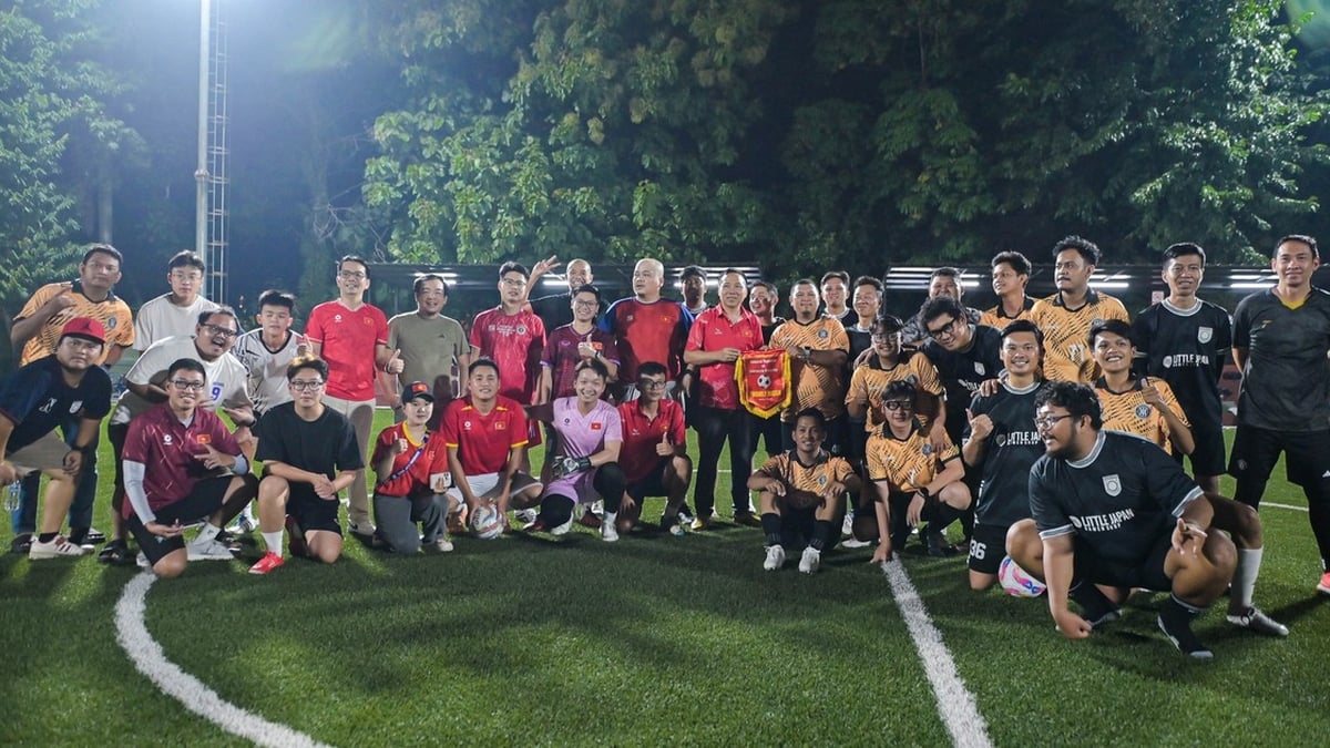 L'équipe de journalistes vietnamiens a battu l'Indonésie lors d'un match amical significatif