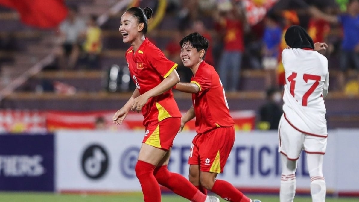 베트남 여자 대표팀, 2026년 아시안컵 일본과 같은 조에 속해