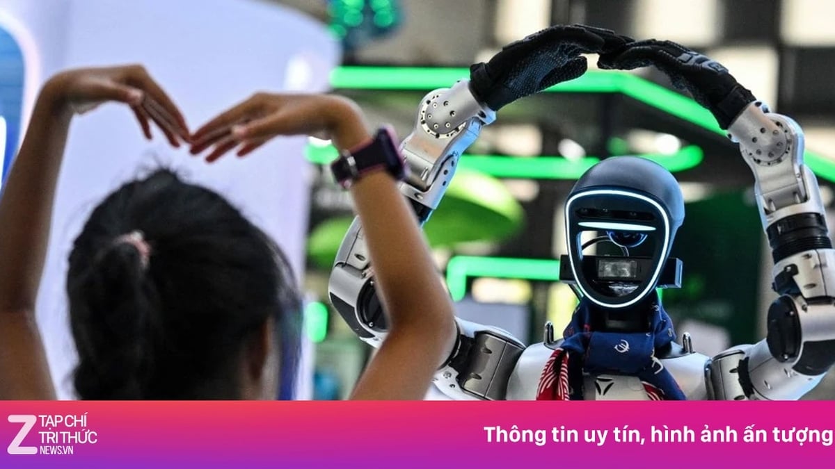 El espectáculo de robots de China