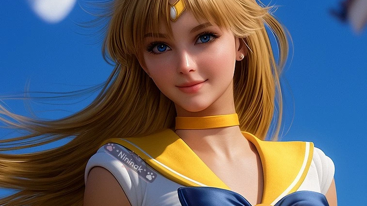 AIがセーラームーンを燃えるような美しさで再現