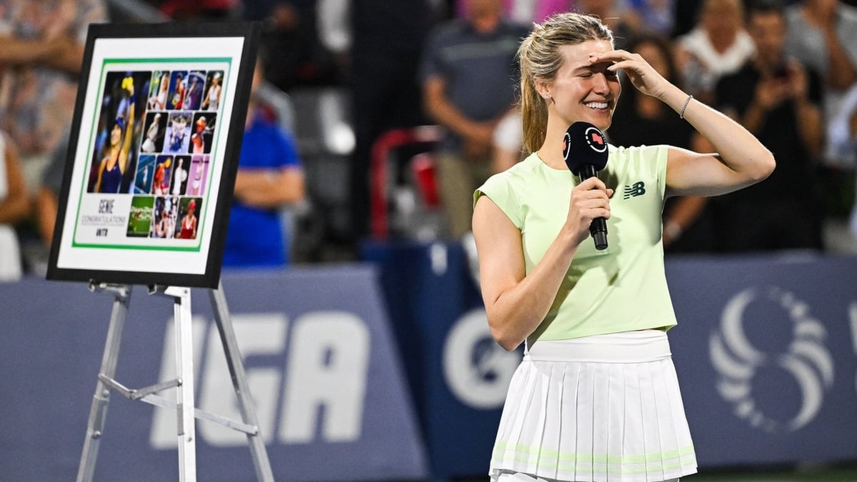 Emotionaler Abschied von Schönheit Eugenie Bouchard