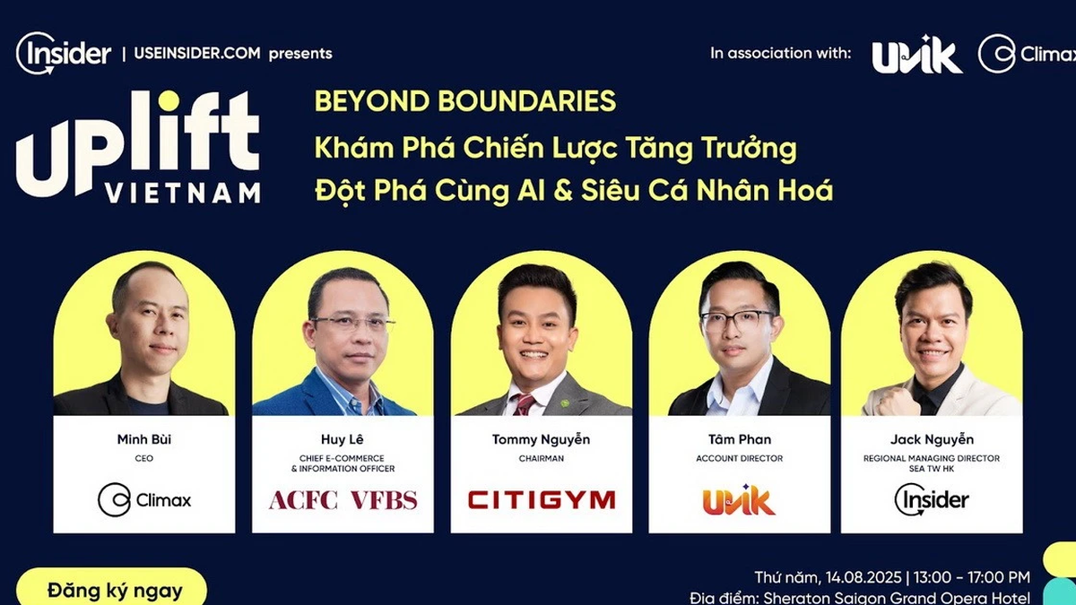 UPLIFT VIETNAM 2025: AI와 초개인화를 통한 획기적인 성장 전략
