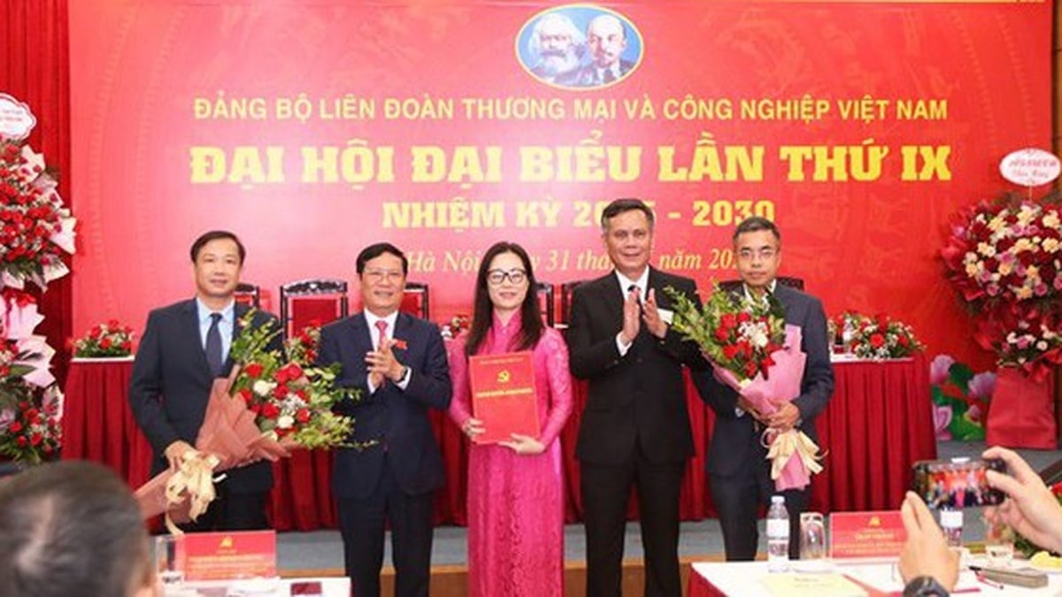 The 9th Congress of the Party Committee of the Vietnam Federation of Commerce and Industry, term 2025-2030