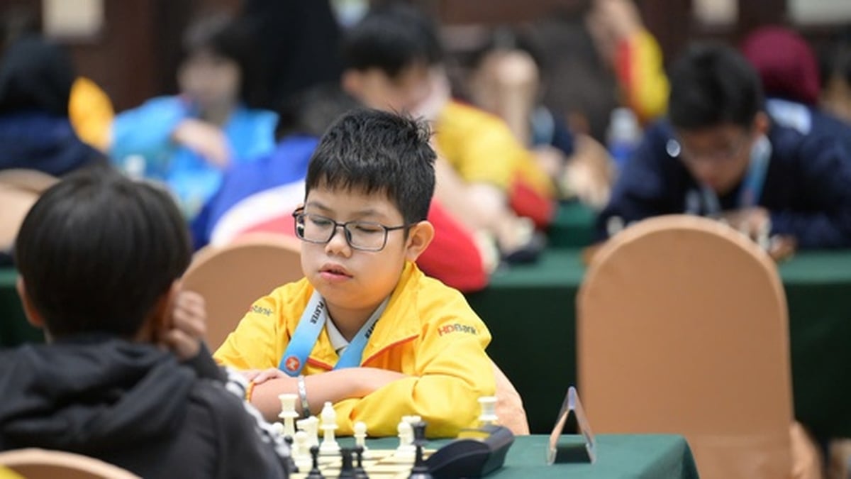 Un joven ajedrecista vietnamita triunfa en el Campeonato de Ajedrez por Grupos de Edad del Sudeste Asiático de 2025