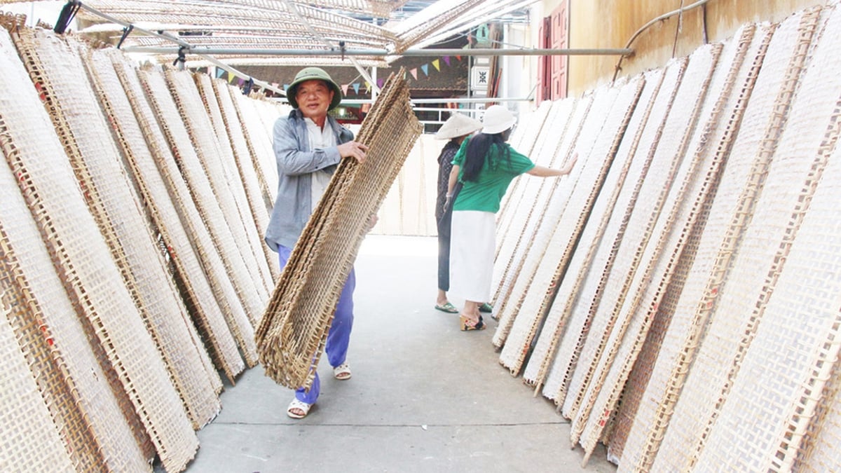 Papier de riz Tho Ha - Un produit qui attire les touristes