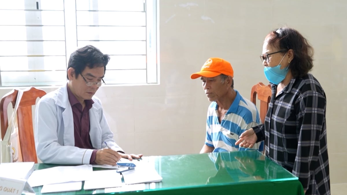 โรงพยาบาลเทียนหนานกวางงายตรวจและจ่ายยาฟรีให้กับชาวลีเซิน