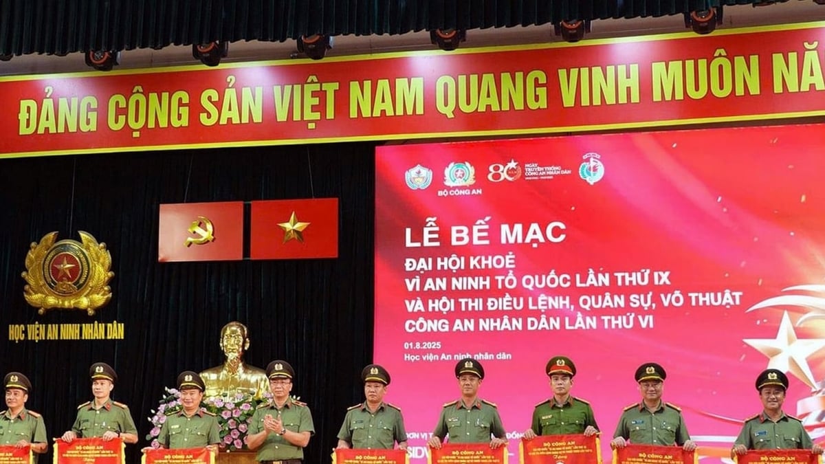 ប៉ូលីស Lam Dong ទទួលបានលទ្ធផលខ្ពស់នៅឯសមាជសុខភាពដើម្បីសន្តិសុខជាតិ