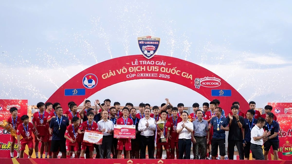 PVF បានការពារជើងឯកជាតិ U15 កម្ពុជាដោយជោគជ័យ - Acecook Cup 2025