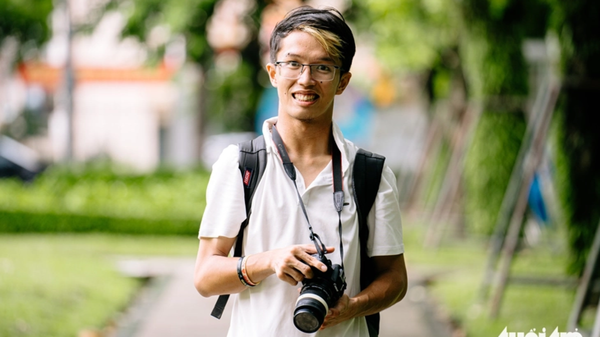 ドンタップの少年、逆境を乗り越えて写真を通して物語を語る