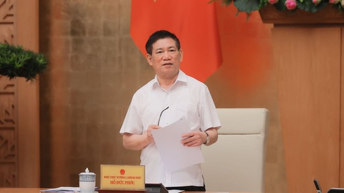 Vizepremierminister Ho Duc Phoc leitete eine Sitzung des Lenkungsausschusses zur Umstrukturierung von Kreditinstituten.