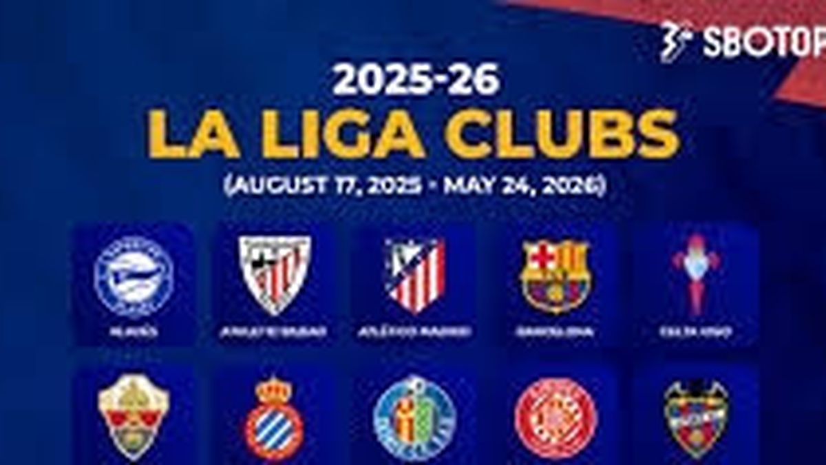 أحدث جدول مباريات الدوري الإسباني لكرة القدم لموسم 2025/26