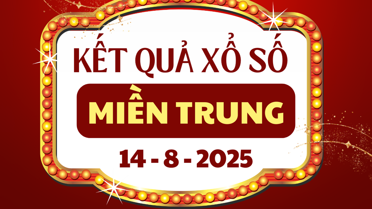 مباشر XSMT 14/8 - نتائج اليانصيب Binh Dinh، Quang Tri، Quang Binh اليوم 14/8/2025