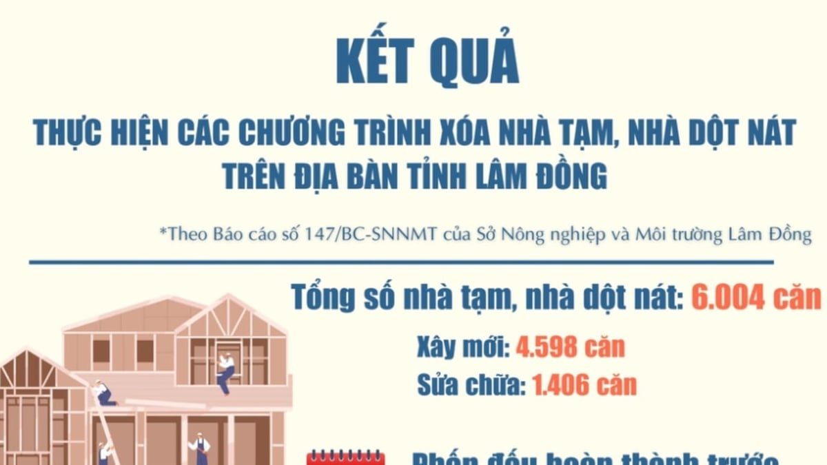 Chaque jour, Lam Dong s'efforce de détruire 40 maisons temporaires et délabrées.