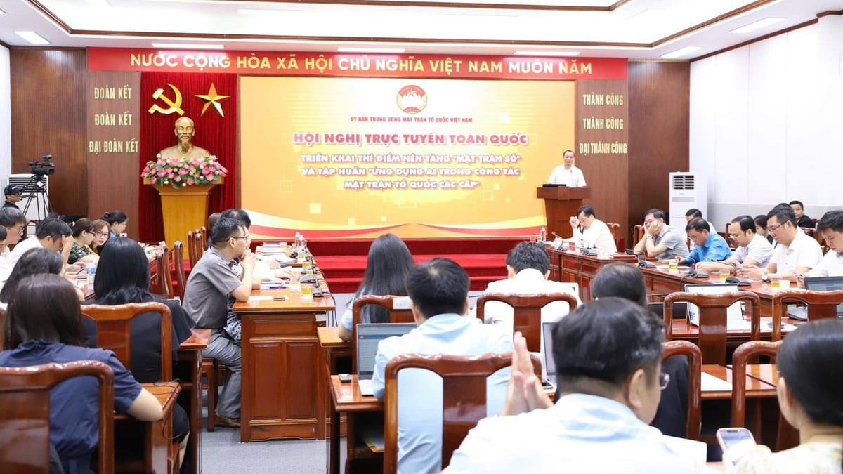 Digital Front - Technology helps the Vietnam Fatherland Front promptly resolve people's aspirations