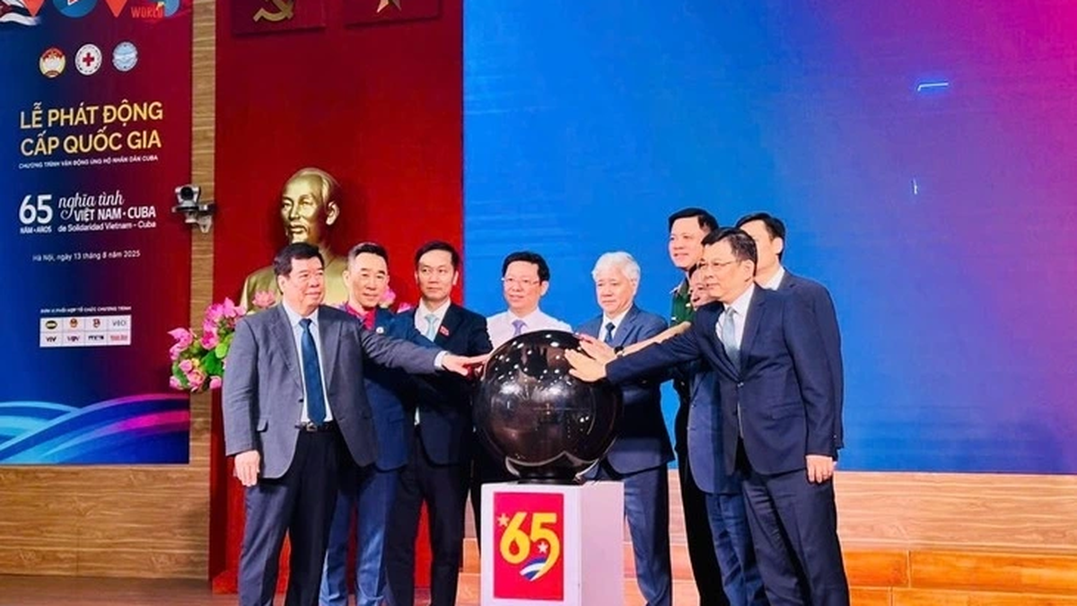 รณรงค์สนับสนุนชาวคิวบาในโอกาสครบรอบ 65 ปี การสถาปนาความสัมพันธ์ทางการทูตระหว่างเวียดนามและคิวบา (พ.ศ. 2503-2568)