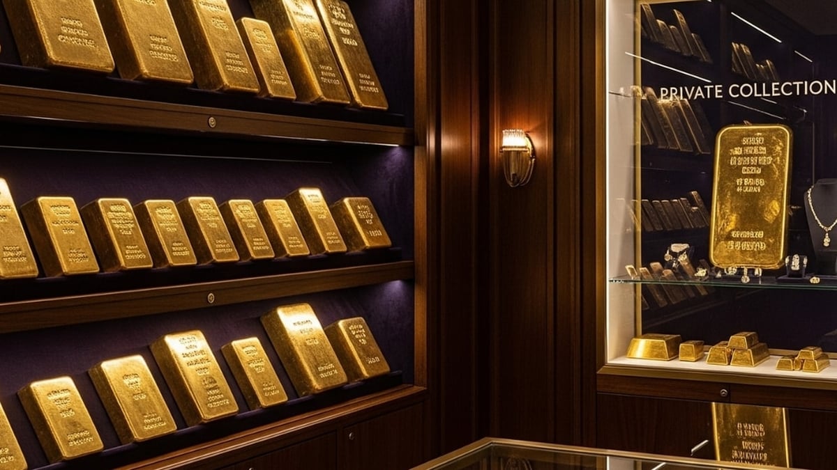 سعر الذهب اليوم 15 أغسطس 2025: ذهب SJC يتراجع من ذروته القياسية، والذهب العالمي يضيق الفجوة
