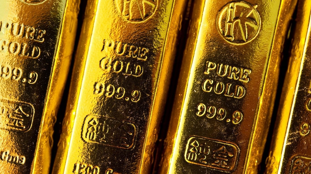 8月16日午前の世界金価格：米国小売売上高報告を受けて小幅下落
