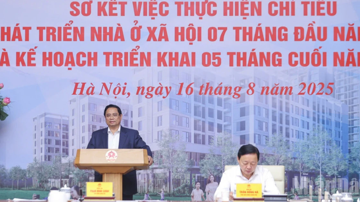 Tháo gỡ mọi vướng mắc, quyết liệt hơn nữa trong phát triển nhà ở xã hội