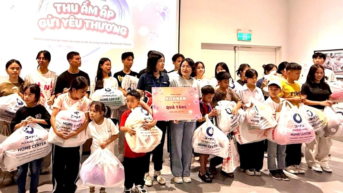イオンモール ハイフォン レチャンが恵まれない35人の子供たちに喜びをもたらす
