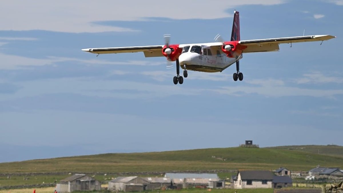 Im kürzesten Flug der Welt, nur 53 Sekunden