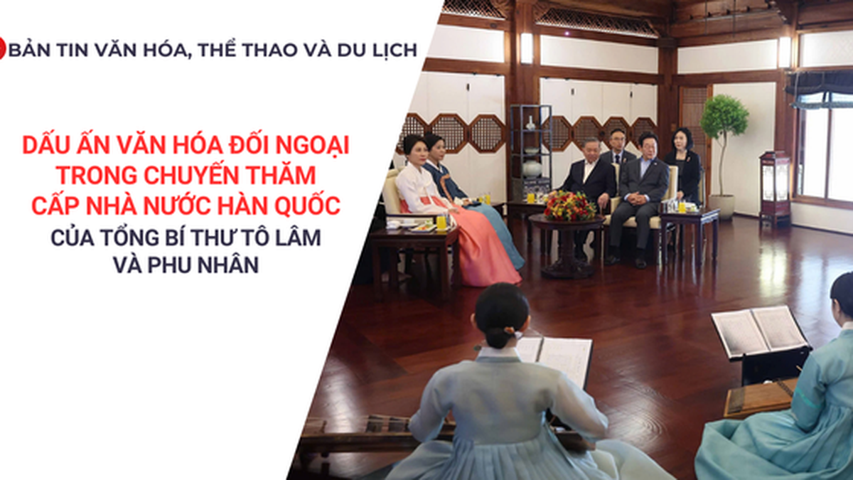 Culture, Sports and Tourism News: Cultural and foreign affairs imprints during the State visit to Korea of General Secretary To Lam and his wife