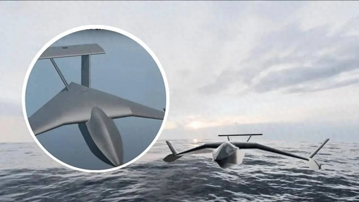 無人航空機は時速200キロで波間を滑空し、予想外の方法で標的を撃墜する