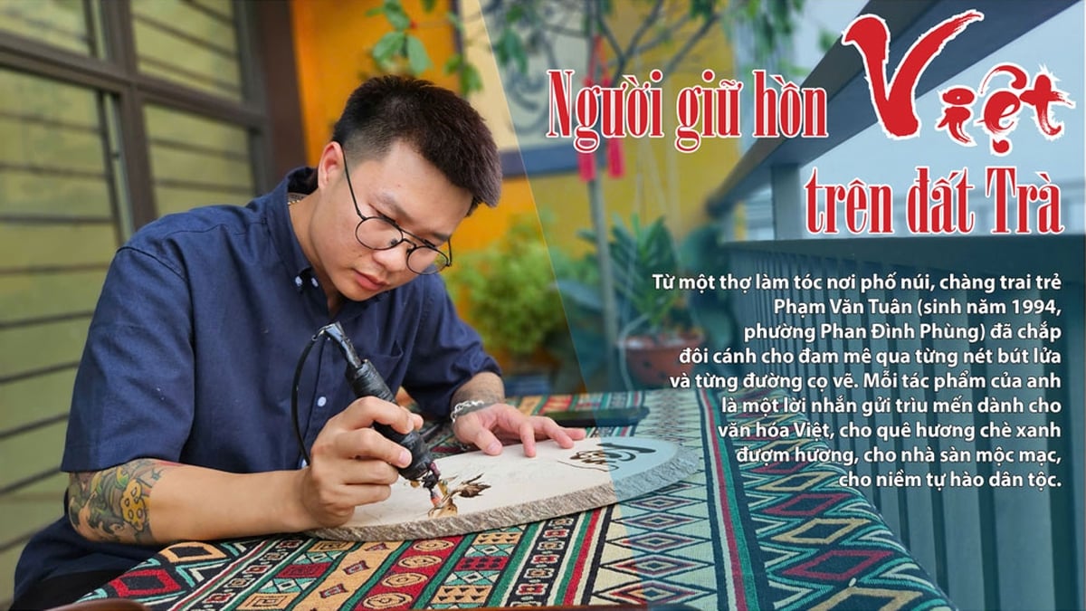 El guardián del alma vietnamita en la tierra Tra