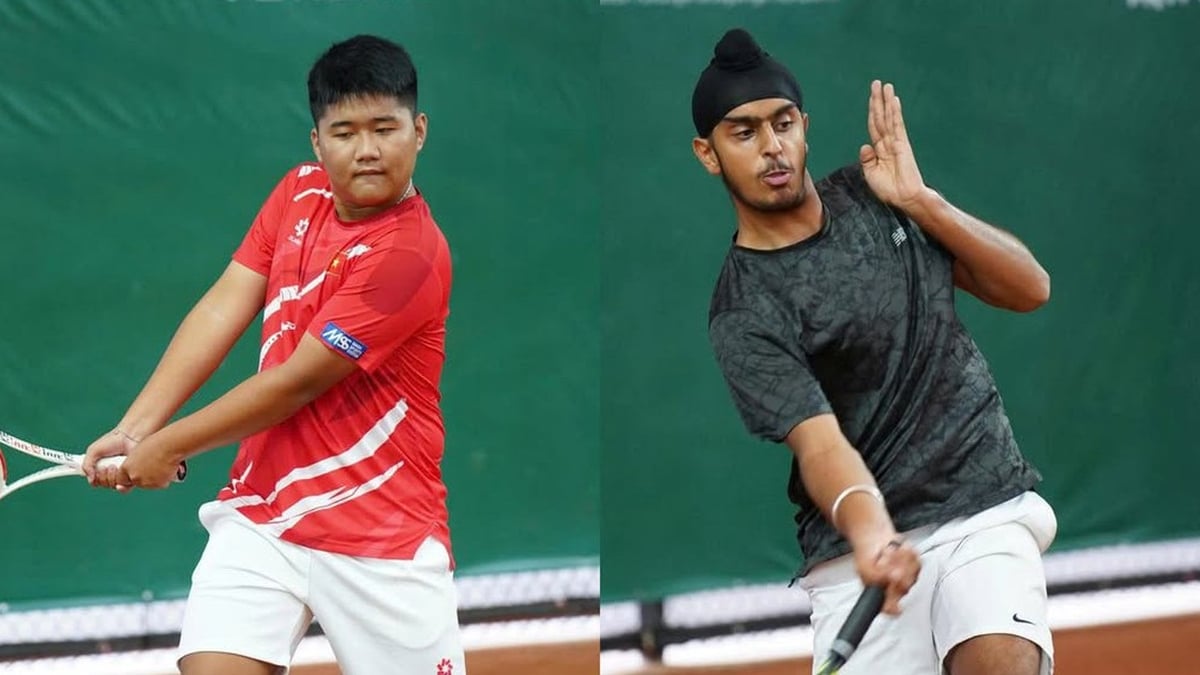 Un tenista vietnamita de 14 años sorprende al derrotar al segundo cabeza de serie indio.