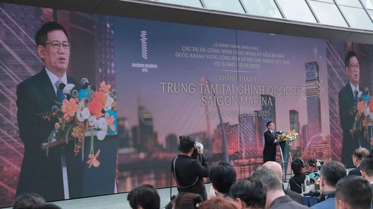 Einweihungs- und Eröffnungszeremonie des Saigon Marina International Financial Centre Tower