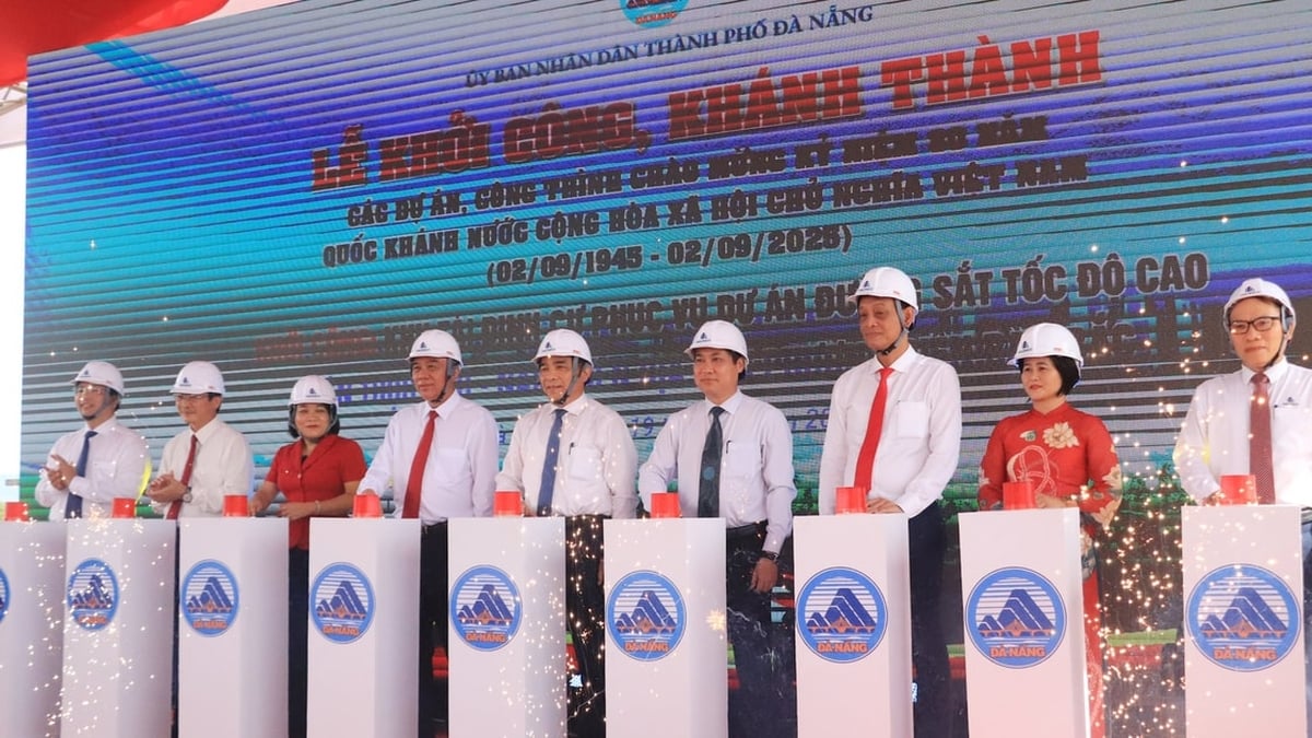 Da Nang beginnt mit dem Bau eines Umsiedlungsgebiets für das Hochgeschwindigkeitsbahnprojekt