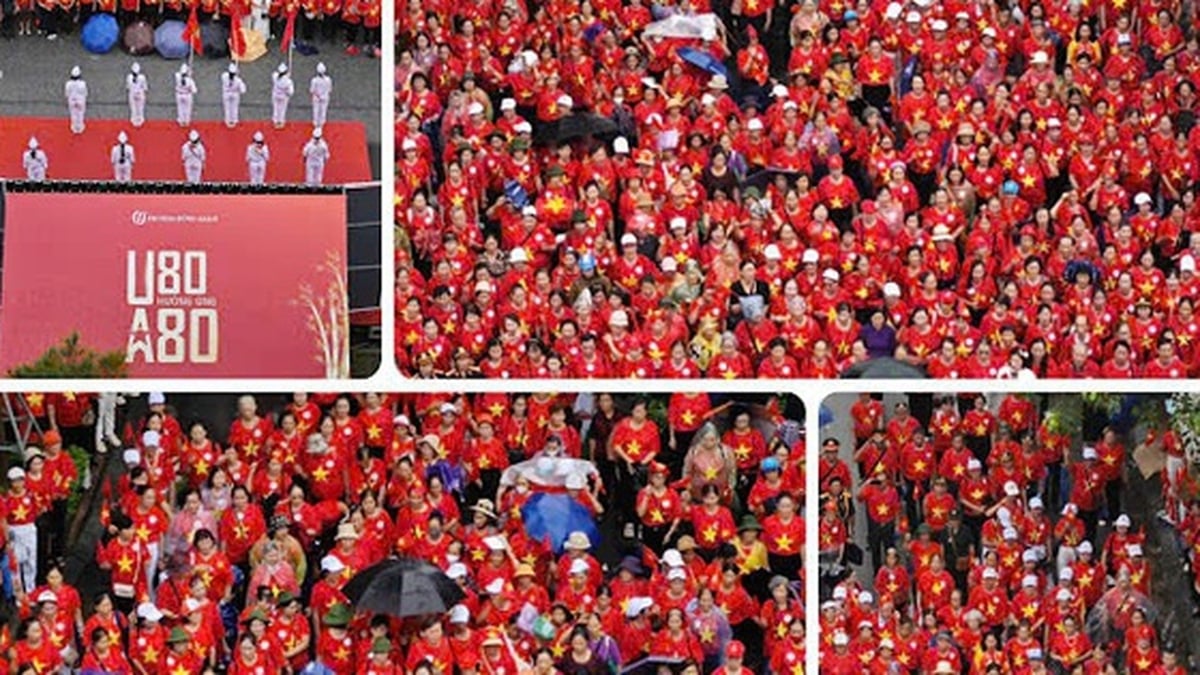 Setting a record: 1,360 elderly people sang the national anthem to celebrate the August Revolution and National Day September 2nd