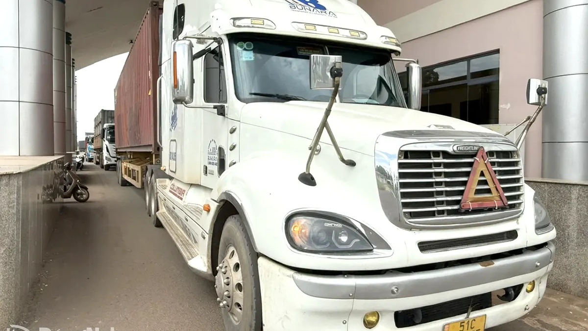 Activités d'importation et d'exportation animées à la porte frontière de Dong Nai