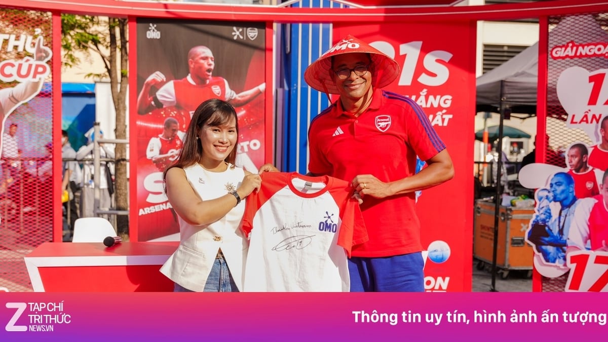Arsenal legend's impressive figure when coming to Vietnam